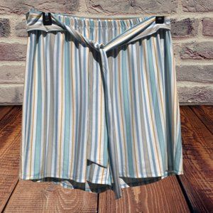 SOLD Lightweight Striped Shorts Stretch XL